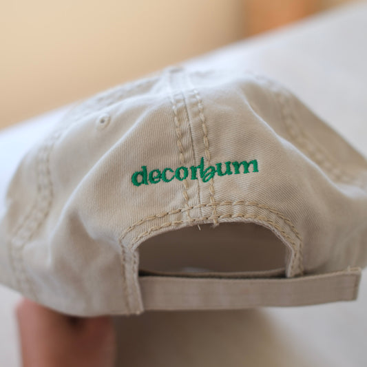 "Busy Making Memories" Embroidered Hat – Khaki Distressed Dad Cap | Memory Maker Gift, Travel Hat, Vintage Look